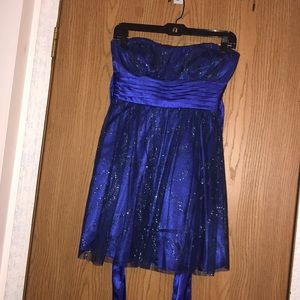 Homecoming dress, strapless and sparkly.worn once